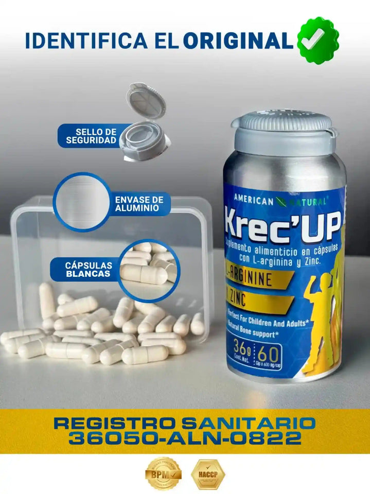 KREC UP | FÓRMULA CRECIMIENTO MÁXIMO