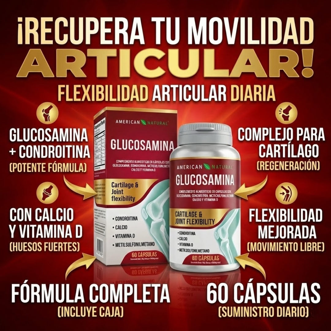 Glucosamina FlexiPro | Fórmula Articular Avanzada