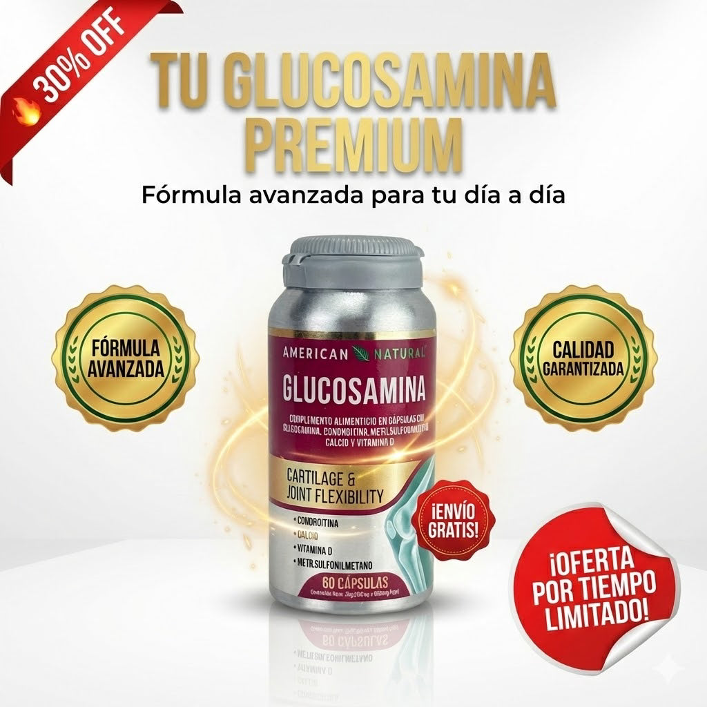 Glucosamina FlexiPro | Fórmula Articular Avanzada